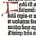 detail from Gutenberg leaf